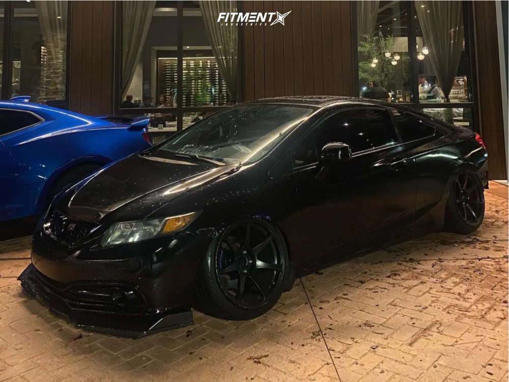 2012 Honda Civic Si with 18x9.5 MB Wheels Battles and Achilles 225x40 ...