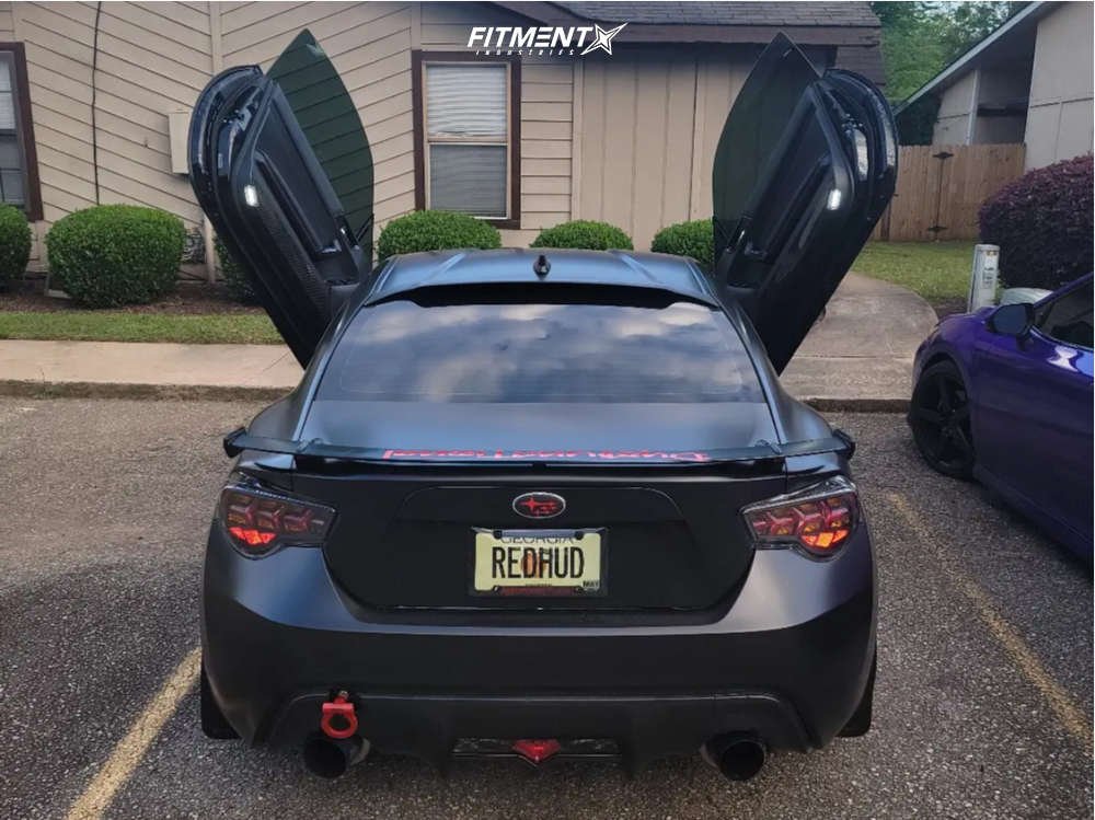 Stock Brz Rims 2017 Subaru BRZ Limited with 18x8 Strada Perfetto and Falken 225x40 on ...