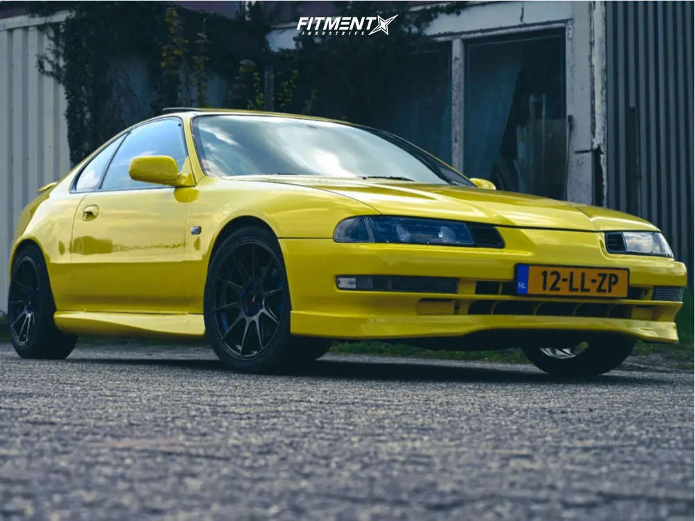 Na Raka Spring Prelude 1993 Honda Prelude S with 17x7.25 JR Wheels Jr11 and Hankook 215x40 on ...