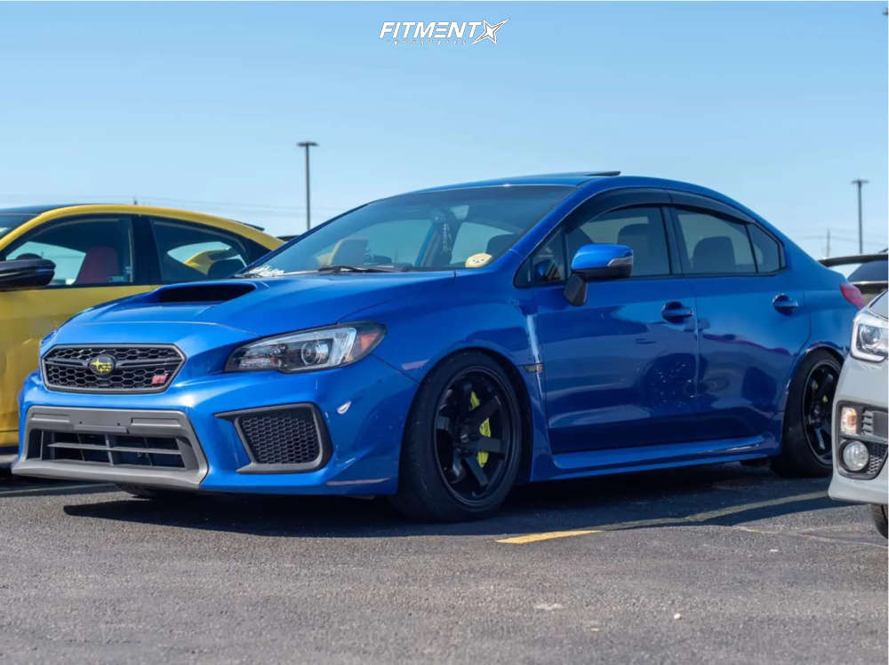2018 Subaru WRX STI Limited with 18x9.5 AVID1 AV6 and Vercelli