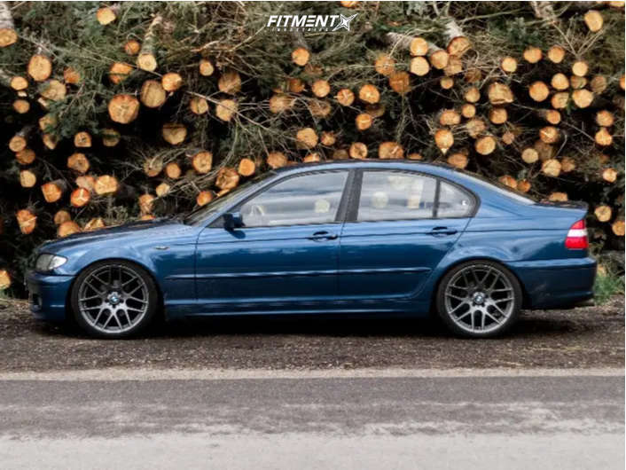 Bmw 320i Rims 2001 BMW 320i Base with 19x8.5 Ocean Wheels Caribien and Bridgestone ...