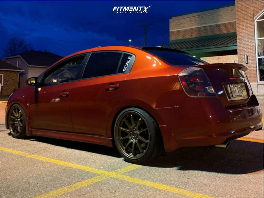 Sentra Se R Spec B 2010 Nissan Sentra SE-R Spec V with 18x8.5 JNC Jnc006 and Firestone ...