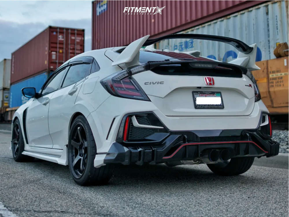 2020 Honda Civic Type R with 19x9.5 Advan Racing GT Beyond and Yokohama ...