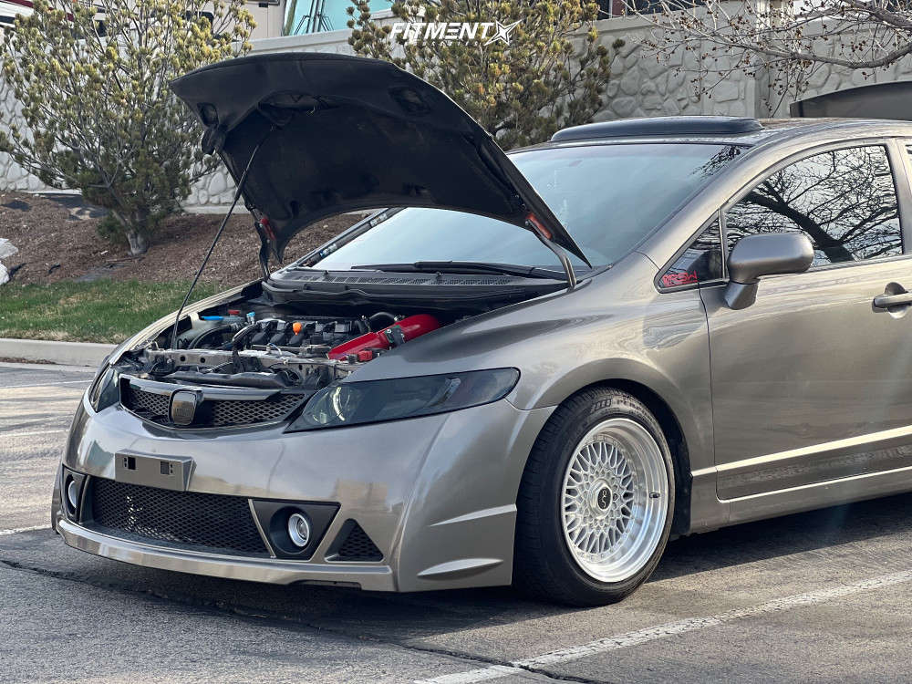 2007 Honda Civic EX with 16x8 Jnc Jnc004 and Douglas 205x45 on Lowering ...