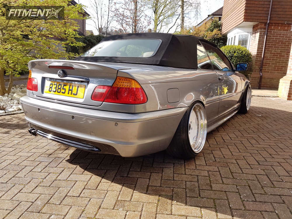 2004 BMW 330Ci Base with 18x9.5 OZ Racing and Continental 225x40 on ...