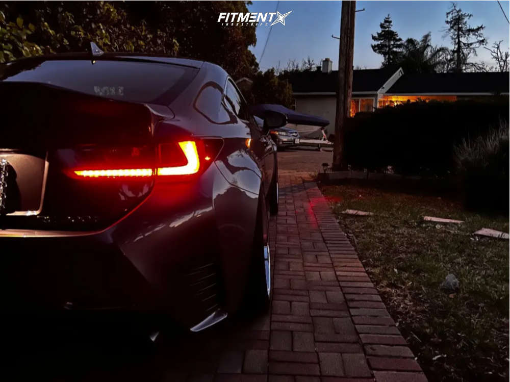 Lexus Rc200t Rear 2017 Lexus RC200t F Sport with 19x9 Weds Cerberus 2 and Falken 255x35 ...