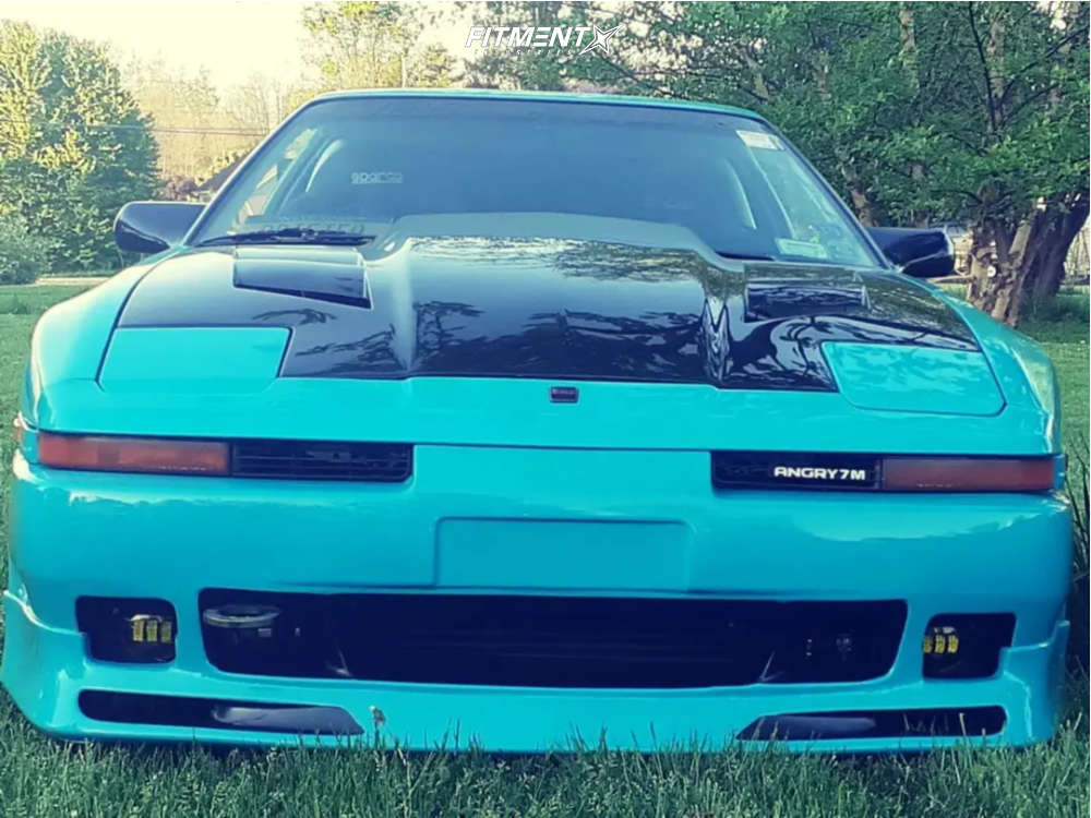 1990 Toyota Supra Turbo with 18x10 Forgestar M14 and Nitto 265x35