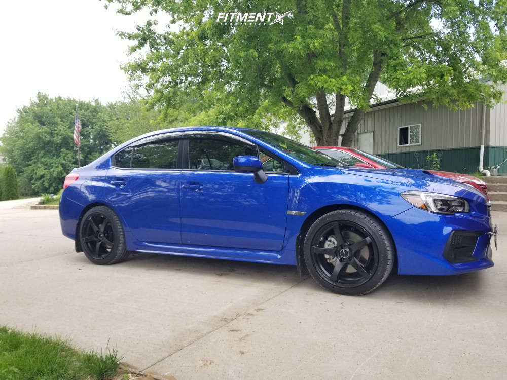 2021 Subaru WRX Limited with 18x8.5 Enkei Kojin and Dunlop