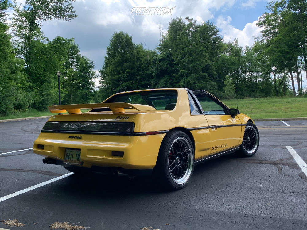 1988 Pontiac Fiero Sport with 17x7 XXR 521 and Vercelli 215x40 on ...