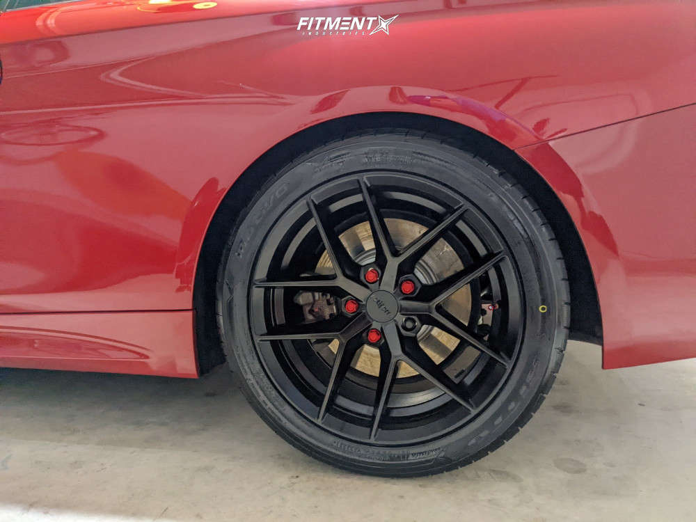 2017 BMW 440i XDrive Base with 18x8.5 Rotiform R134 and Nitto 255x40 on ...