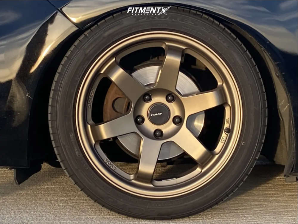 2015 Honda Civic EX with 17x8 AVID1 Av6 and Toyo Tires 225x45 on