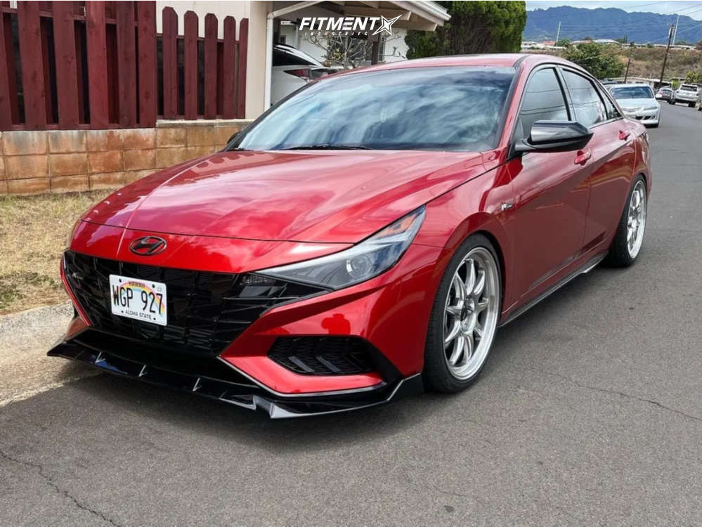 2022 Hyundai Elantra N Line with 19x8.5 Konig Countergram and Toyo ...