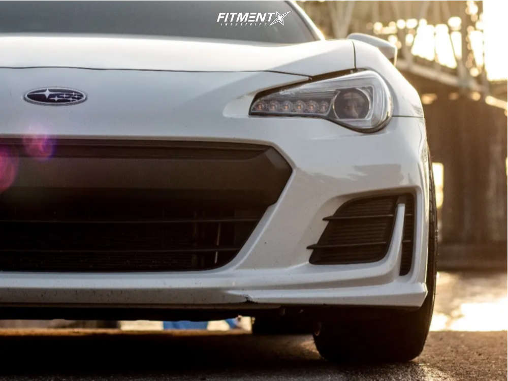 2017 Subaru BRZ Premium with 18x9.5 Option Lab R716 and Michelin 245x40 ...
