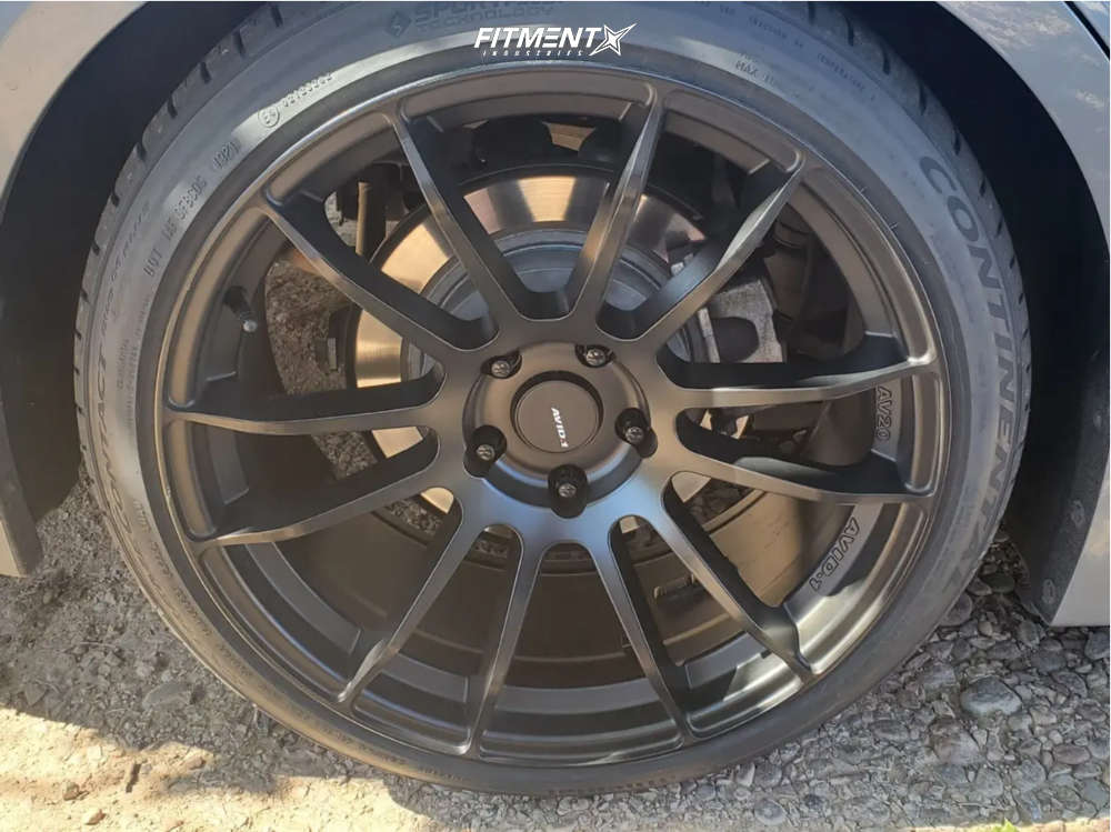 2015 INFINITI Q50 Premium with 19x9.5 AVID1 Av20 and Continental