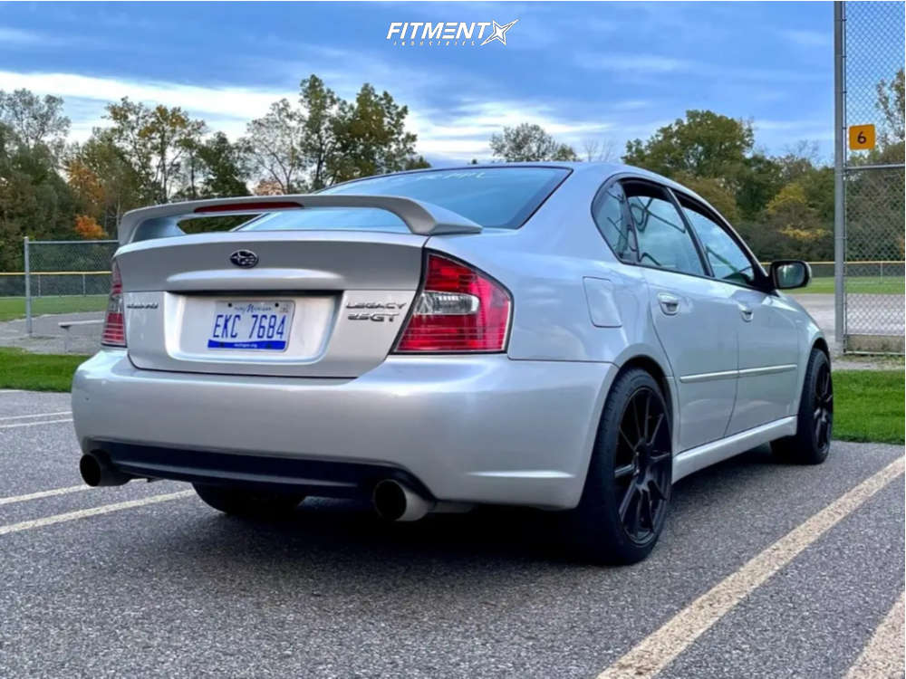 2005 Subaru Legacy GT Limited with 18x8.5 Enkei Ts10 and Michelin