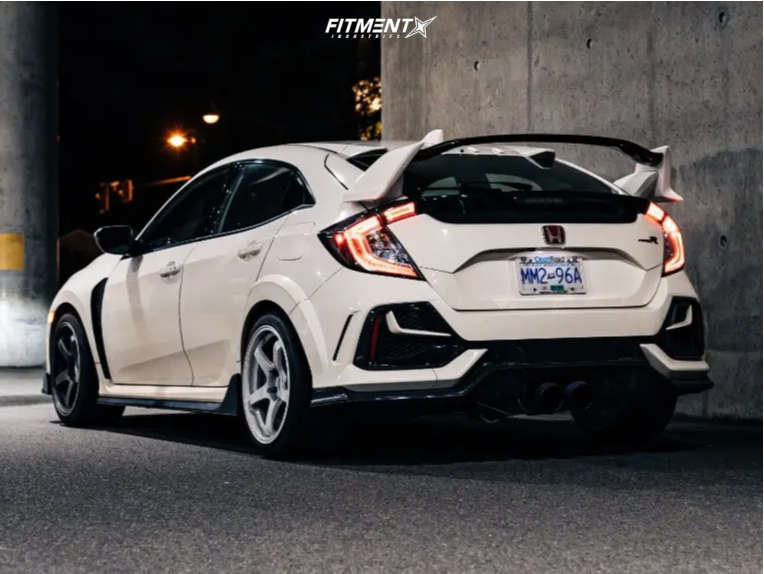 2020 Honda Civic Type R with 18x10 Advan Racing GT Premium and ...
