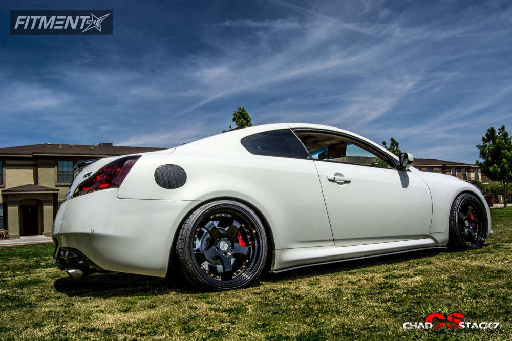 2012 INFINITI G37 Sport with 19x9.5 Aodhan Ah03 and Achilles 235x35 on ...