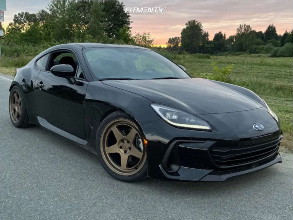 2022 Subaru BRZ Limited with 18x8.5 Kansei Knp and Toyo Tires