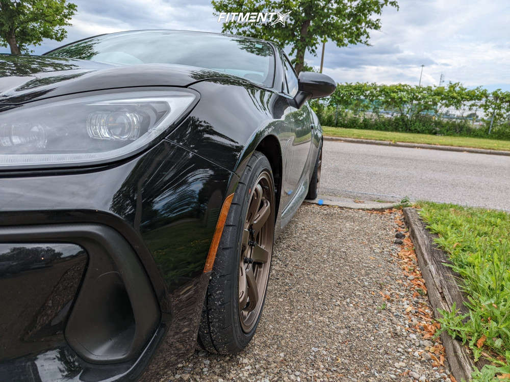 2022 Subaru BRZ Sporttech with 18x8.5 Superspeed Rf06rr and Yokohama