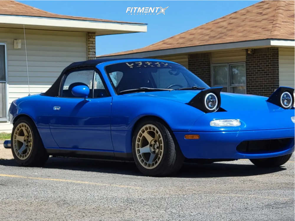 1992 Mazda Miata Base with 15x8 Spec-1 Spt-901 and Hankook 205x50