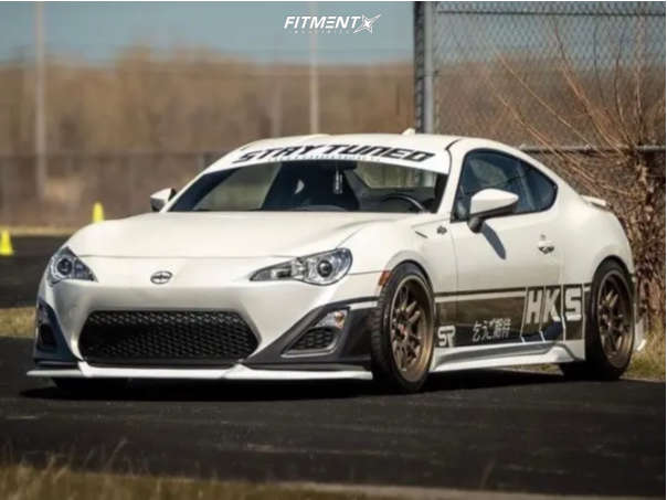2015 Scion FR-S Base with 18x9.5 Aodhan Ah07 and Achilles 235x40