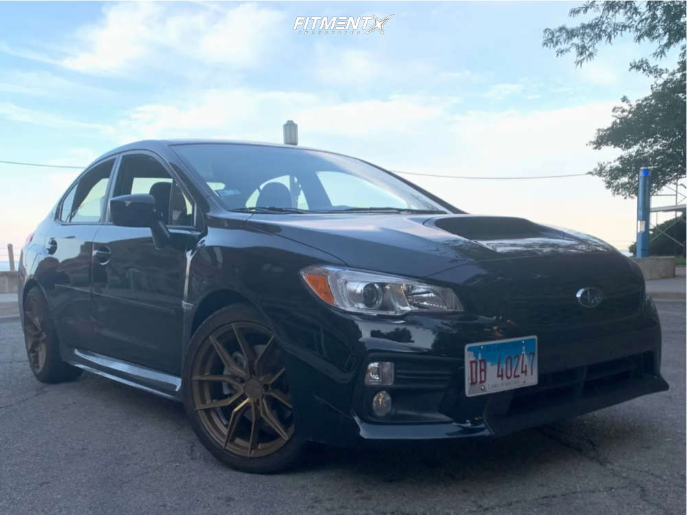 2021 Subaru WRX Premium with 18x8.5 XXR 559 and Dunlop 245x40 on
