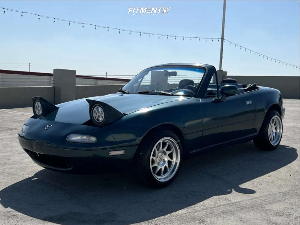 1996 Mazda Miata M Edition with 15x8 Whistler Kr7 and Falken