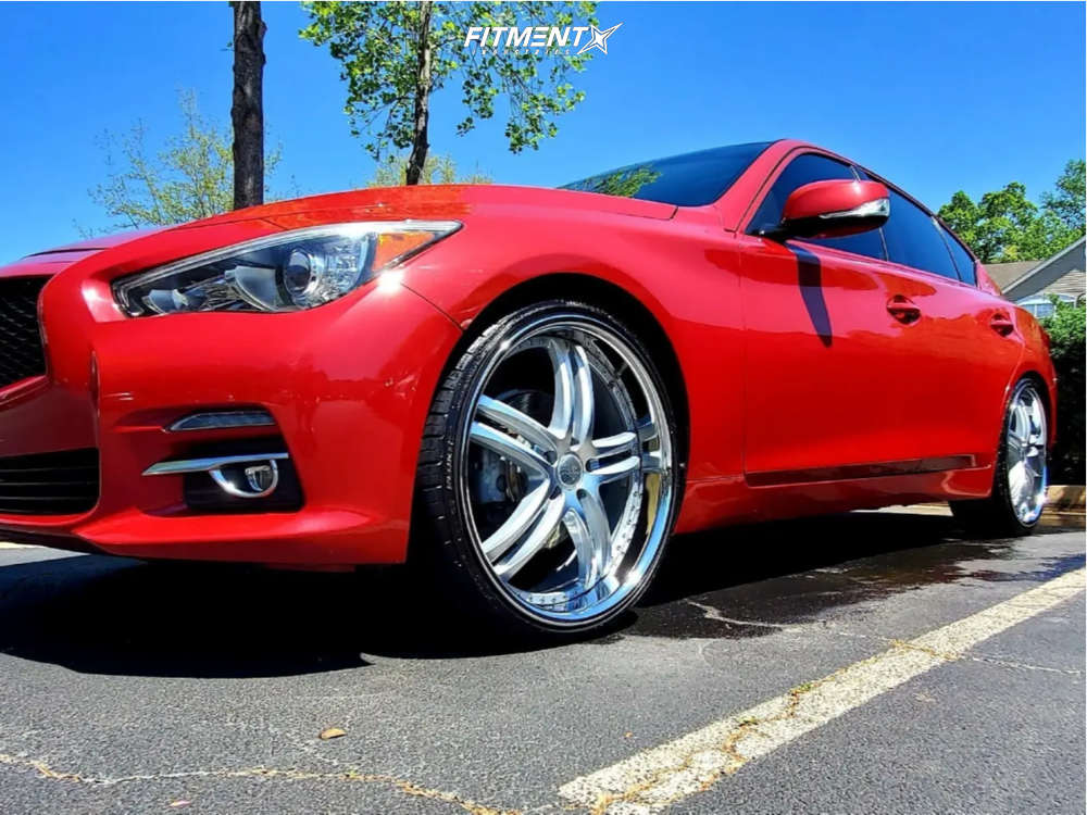 1 2015 Q50 Infiniti Base Stock Stock Xix X15 Silver