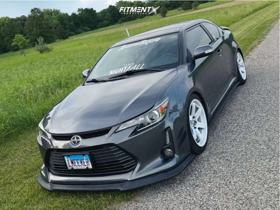 Jnc014 2014 Scion TC Base with 18x8.5 JNC Jnc014 and Toyo Tires 225x45 on ...
