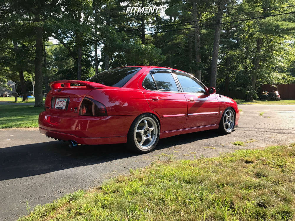 2006 Nissan Sentra SE-R Spec V with 17x7.5 Rays Engineering Nismo 57CR ...