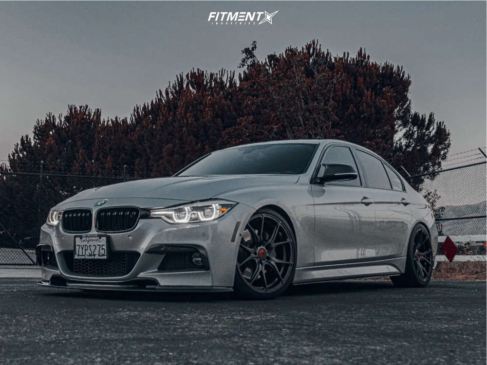 2017 BMW 340i Base with 19x8.5 Vorsteiner V-ff103 and Falken 225x35 on ...