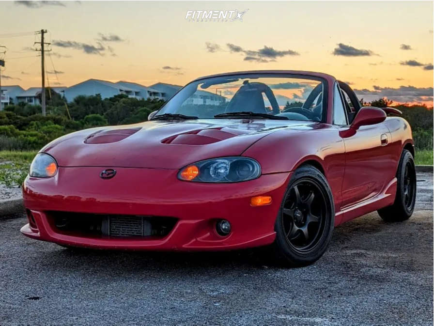 2004 Mazda Miata Mazdaspeed with 15x8 Konig Hexaform and Nitto