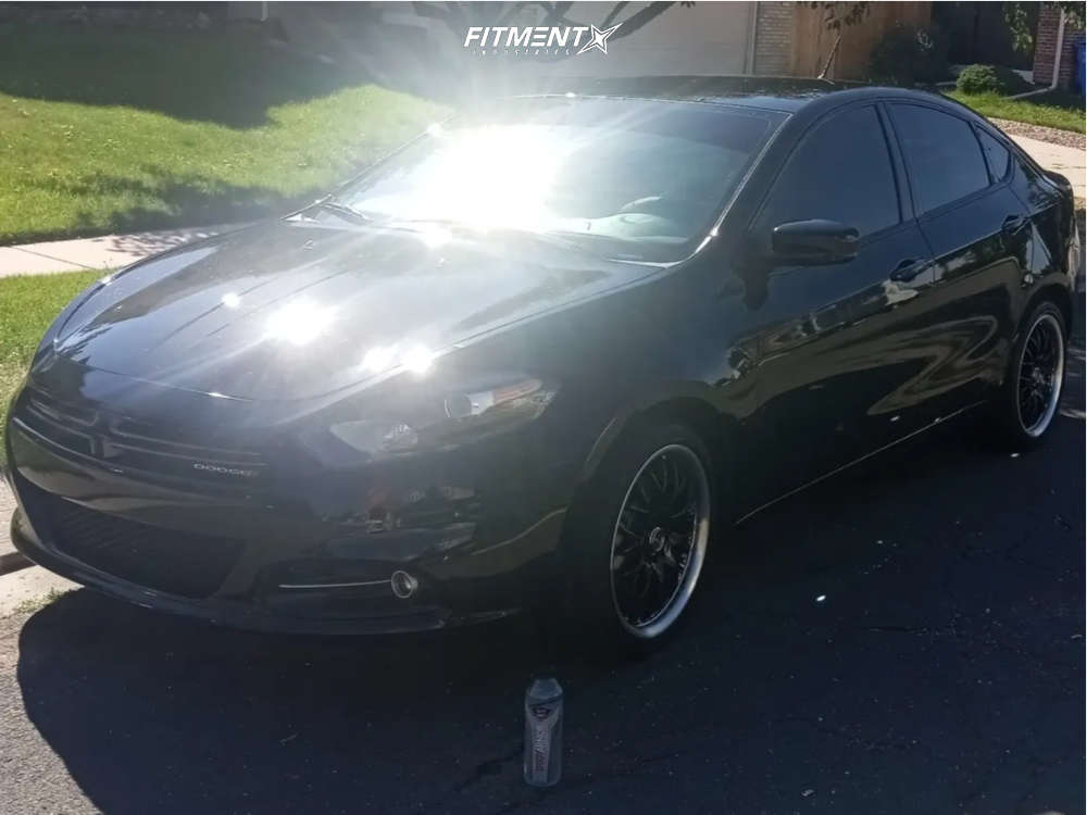 1 2014 Dart Dodge Gt Stock Stock Drag Dr19 Black