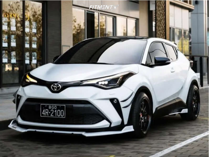 2020 Toyota CHR Limited with 18x9.5 Work D9r and Toyo Tires 225x45 on