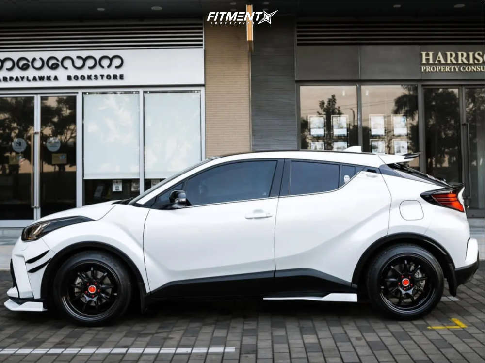 2020 Toyota CHR Limited with 18x9.5 Work D9r and Toyo Tires 225x45 on