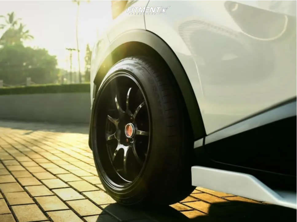 2020 Toyota CHR Limited with 18x9.5 Work D9r and Toyo Tires 225x45 on