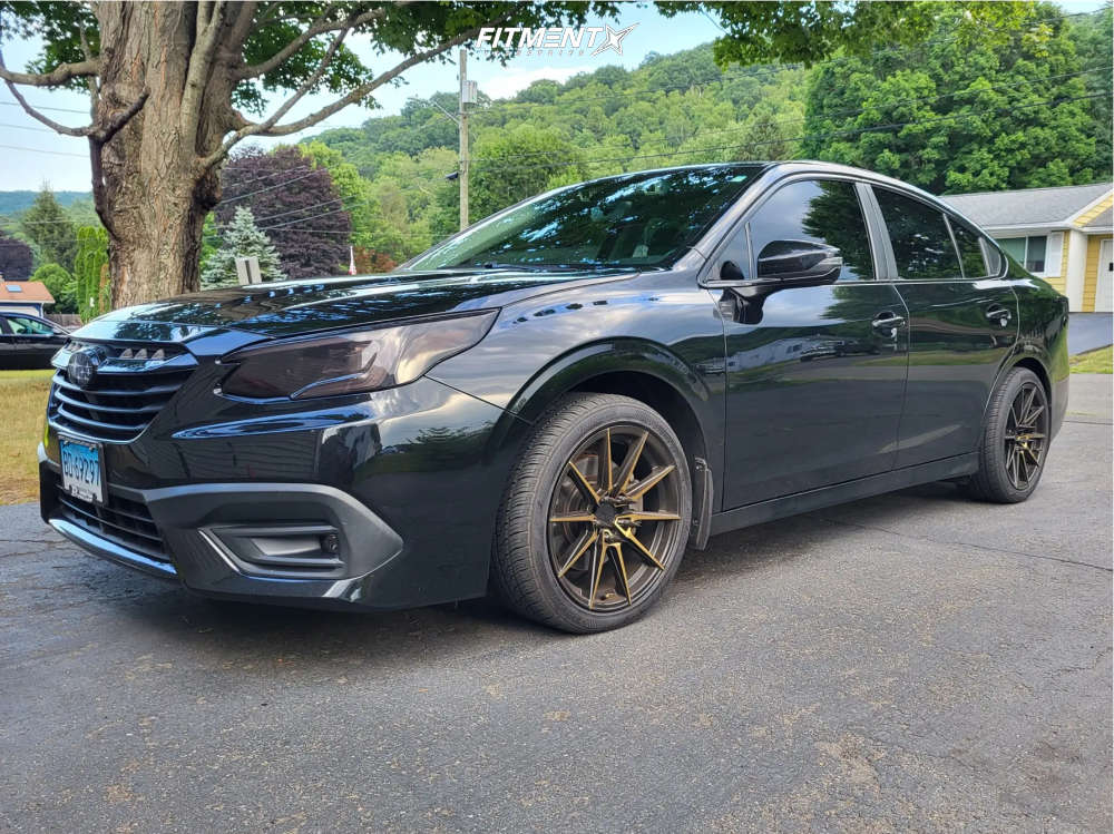 2020 Subaru Legacy Sport with 18x8.5 XXR 567 and Vercelli 245x40