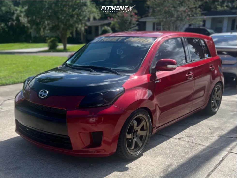 2010 Scion XD Base with 17x8 AVID1 Av6 and Vercelli 225x45 on