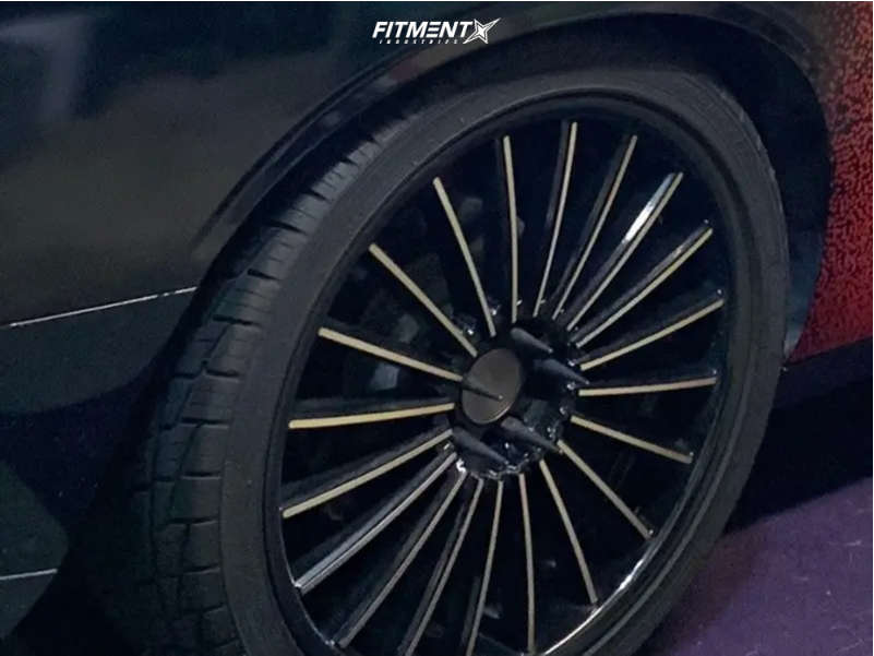 Kronik Rims 2018 Dodge Challenger R/T with 22x8.5 Kronik Kush and Nankang 265x35 on ...