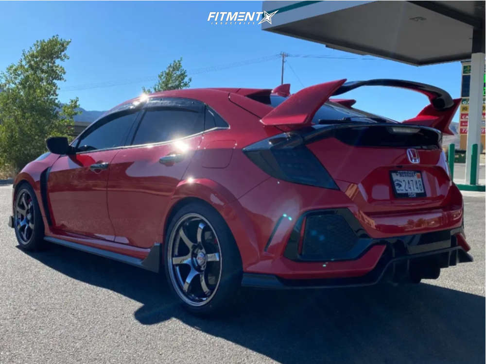 2017 Honda Civic Type R with 19x9.5 Gram Lights 57dr and Lexani 265x35 ...