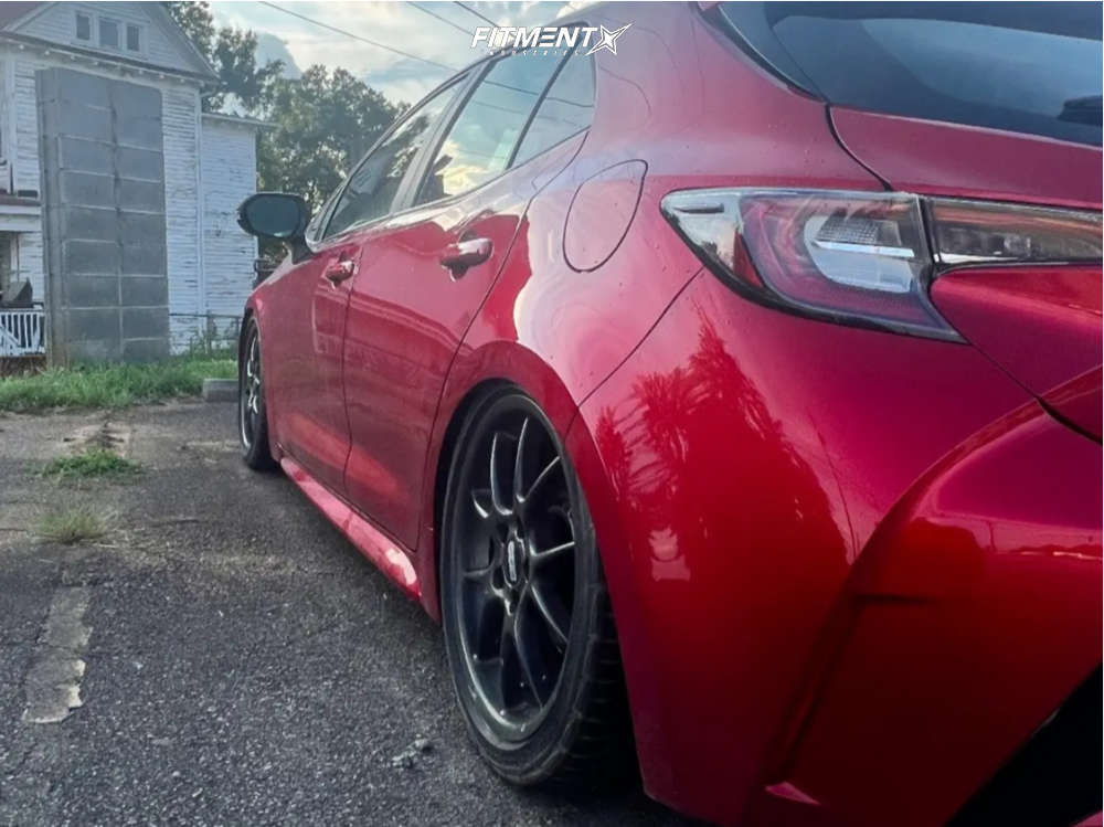 2022 Toyota Corolla SE with 18x7.5 BBS Rk and BFGoodrich 225x40 on ...