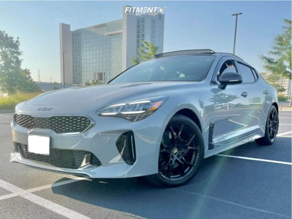 2022 Kia Stinger GT-Line with 19x8 Enkei Vulcan and Continental