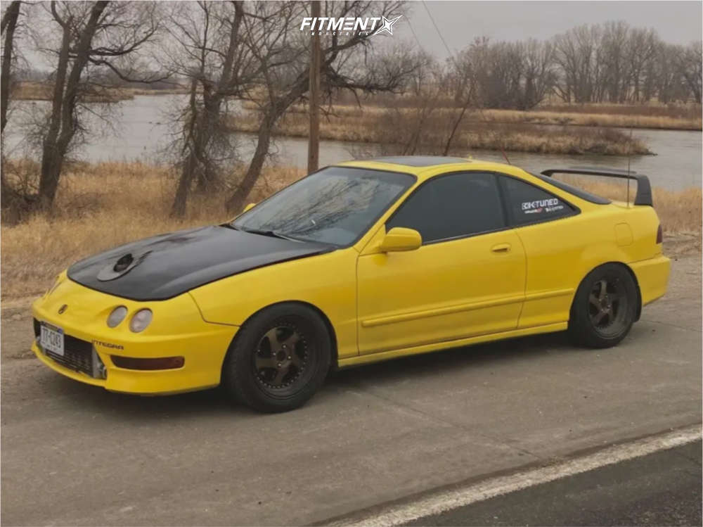 1998 Acura Integra GS with 16x9 JNC Jnc034 and Federal 205x50 on ...