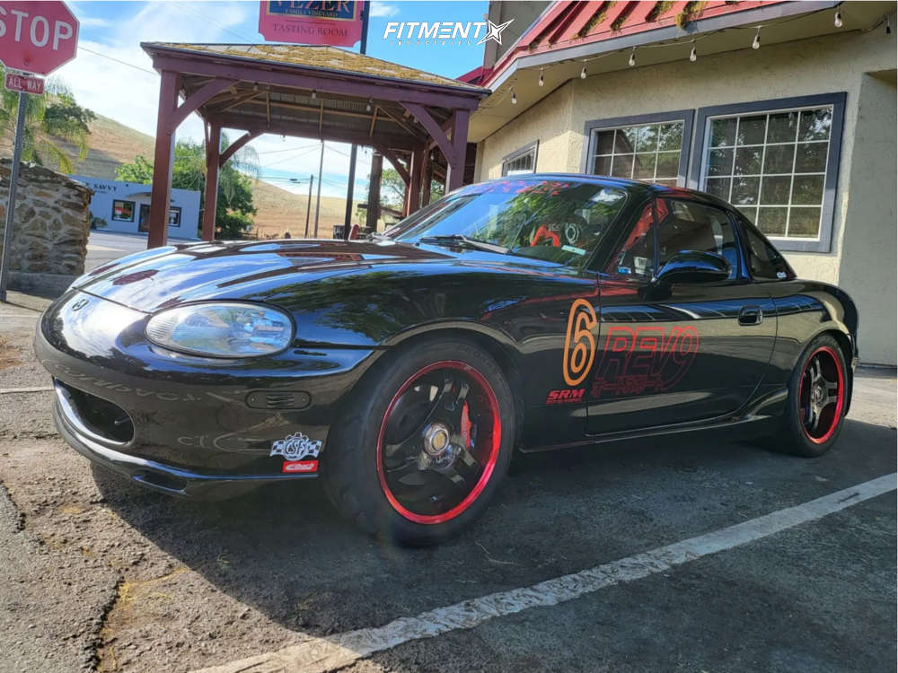 1999 Mazda Miata Base with 16x7 Advan Racing SA3R and Toyo Tires 205x45 ...