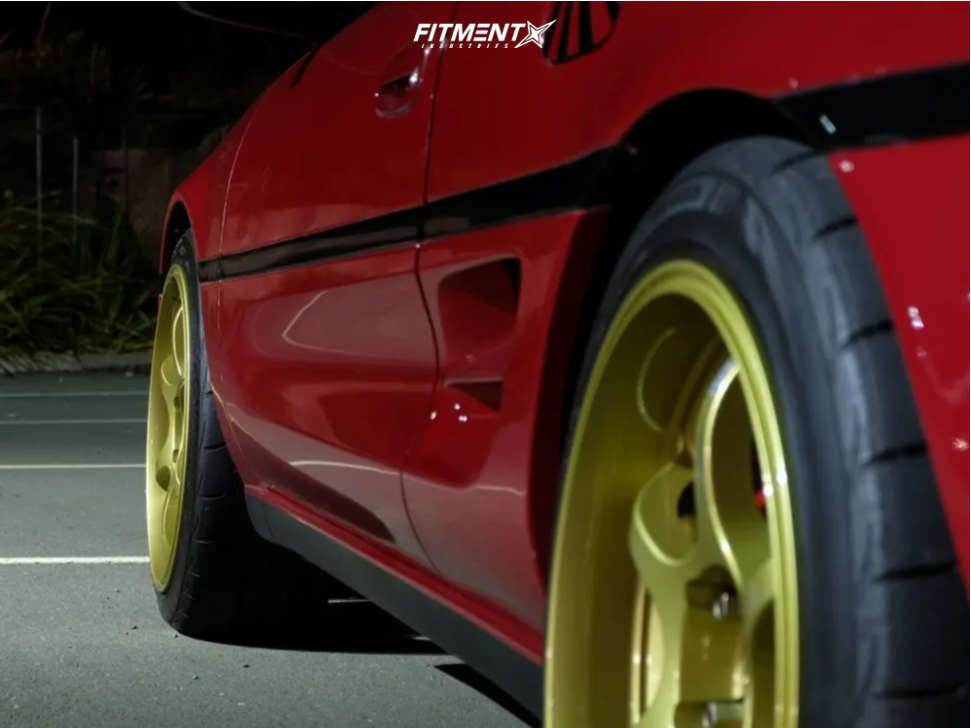 1990 Toyota MR2 G-Limited with 17x8 Advan Racing Rg-d and Bridgestone ...