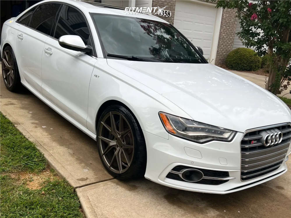 2013 Audi S6 Base with 20x9 Verde Axis and Toyo Tires 255x35 on