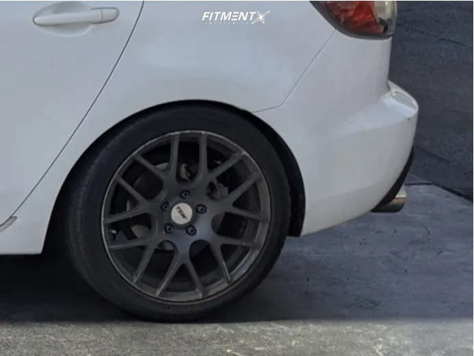 2010 Mazda 3 i with 18x8 TSW Nurburgring and Lionhart 245x40