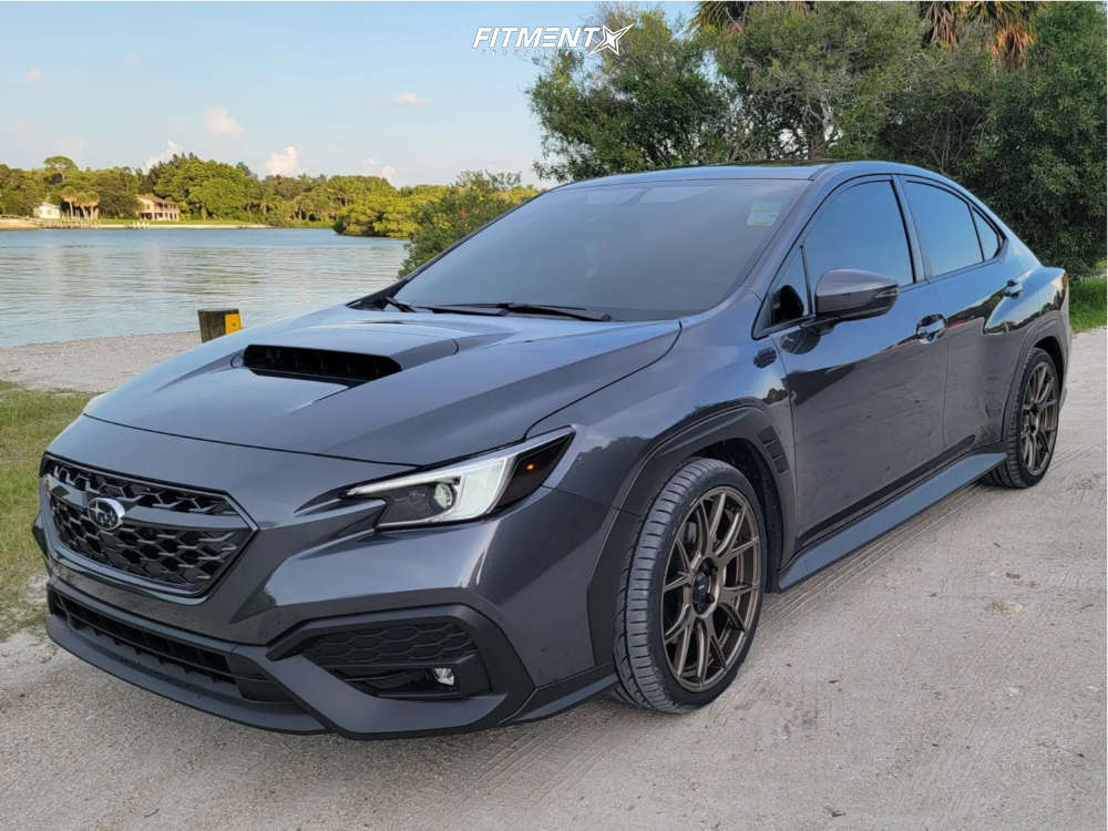 2022 Subaru WRX Limited with 19x8.5 Konig Ampliform and Hankook