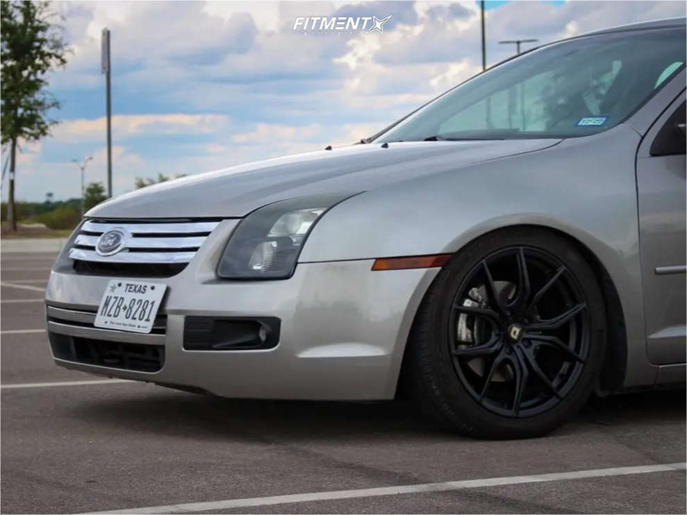 2008 Ford Fusion se v6 with 18x8 Drag Dr67 and Westlake 235x45 on ...
