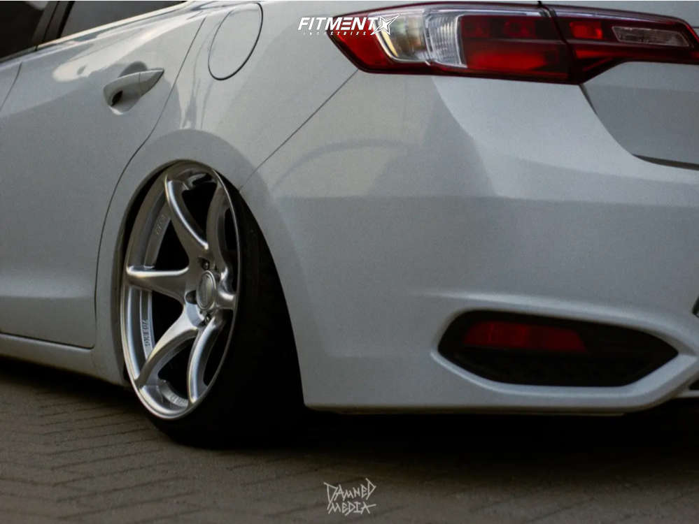 2016 Acura ILX Base with 18x8.5 Kansei Tandem and Falken